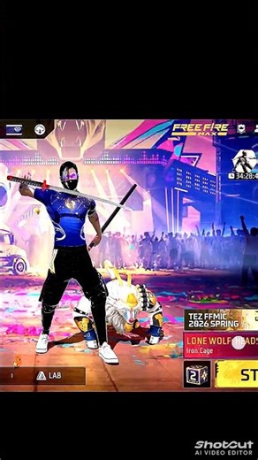 VIJAY GAMER GARENA FREE FIRE LONE WOLF ONE SHOT GAMEPLAY