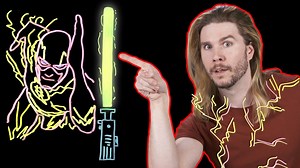 Could the Flash Safely Touch a Lightsaber Blade?