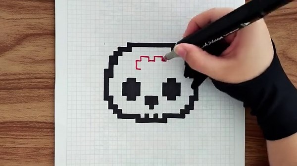 Como pintar una CALAVERA en PIXEL ART – Tutorial paso a paso #calavera