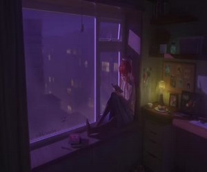 Monika Read Live Wallpaper