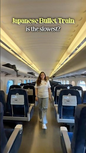 Japanese Bullet Train but what is this speed?🤔