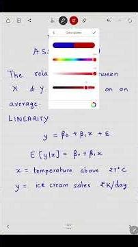 Linear Regression Assumption 1 : Linearity #datascience #machinelearning #regressionanalysis