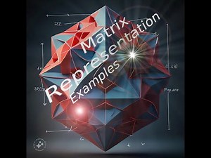 Matrix Representation of Linear Transformation: Computation & Examples