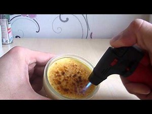 Zucker karamellisieren schmelzen verflüssigen Creme Brülee