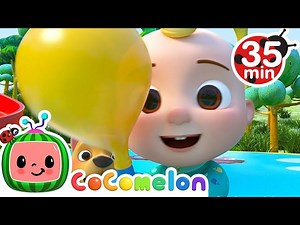 Balloon Race Song   More Nursery Rhymes & Kids Songs - CoComelon - Videos For Kids