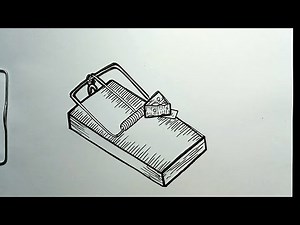 How to Draw Mouse Trap in Easy Steps