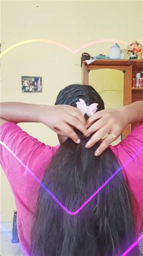 French Braid Ponytail for day by day #viral #frenchbraids #hairstyle #diyhairstyle #simplehairstyle