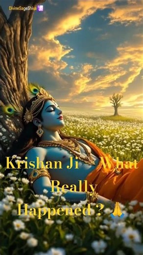 The Shocking Final Moments of Lord Krishna Explained 🙏