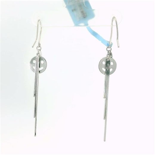 PT Dangle Smiley face Earring - P18070