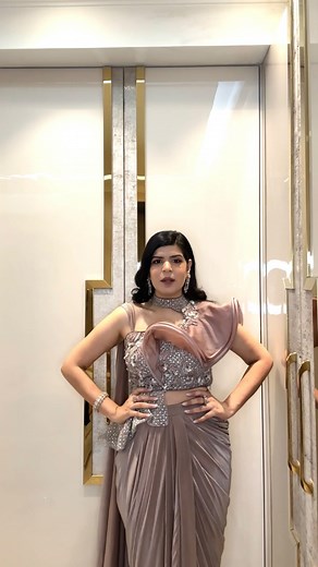 45K views · 225 reactions | GRWM ft. Mom edition! ❤️✨ [saree, cockatail saree, drape saree, gown, engagement dress, diamond jewellery, hairstyle, mom son matching, kids clothing] #grwmoutfit#grwmmakeup#sareeinspiration#momlife#boymoms#babyboyclothes#reelitin | Kainiche by Mehak | Facebook