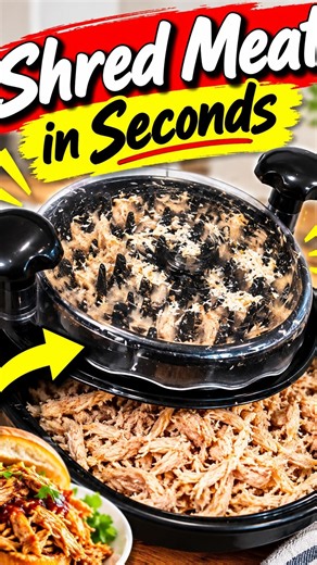 Shred Meat in Seconds | Save Time in the Kitchen | Meal Prep Quick and Easy