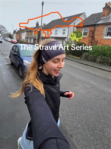 Welcome to my brand new series: The @Strava Art Series 🏃🏼‍♀️🎨🧡 Get your comments in for suggestions on what to create next!! Those of you who were following me in December will have seen some very poor attempts of some Christmas strava art and now we're levelling some of them up to long runs and yes this isn't the best piece of strava art ever but they say practice makes perfect and I've got a lot of runs lined up in my marathon training so why not give it a go !! #marathontraining #running 