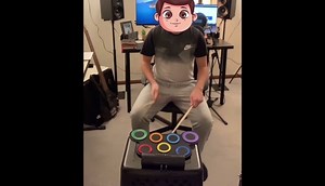 Watch Interesting electronic drum set, excellent sound, recommend! on Amazon Live