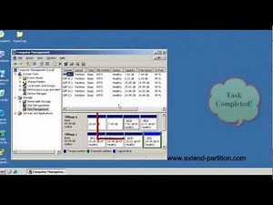 Increase System Partition in Windows 2003 without Rebooting.mp4