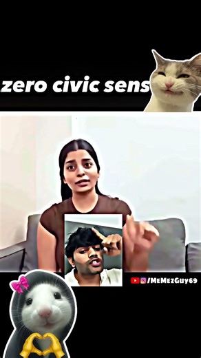 Zero Civic Sense girl part 3 #youtubeshorts #ytshorts #shortsvideo #meme #girls #memezguy