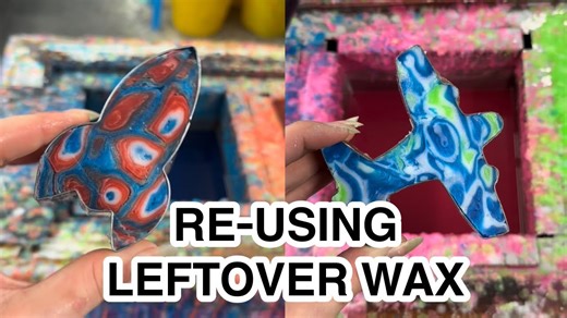 How I Turn Wax Offcuts Into New Shapes