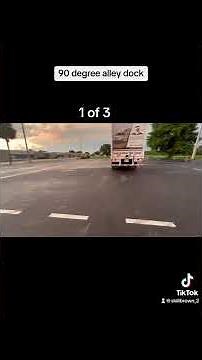 90 degree Alley Dock in depth