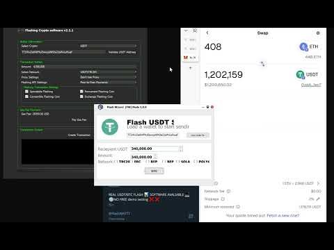 Methods of using flash Usdt software 2026 | how to flash crypto tokens