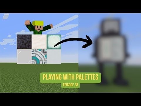 I Built a Robot... and Remembered Why Minecraft Should be Fun | Playing With Palettes: Episode 28