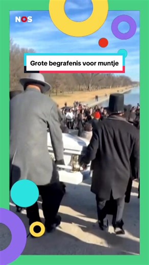 Grote begrafenis voor geldmuntje in de VS