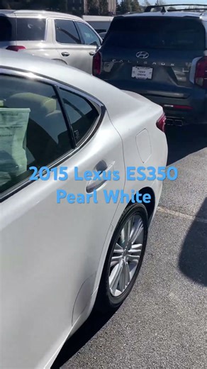 2015 Lexus ES350 Pearl White