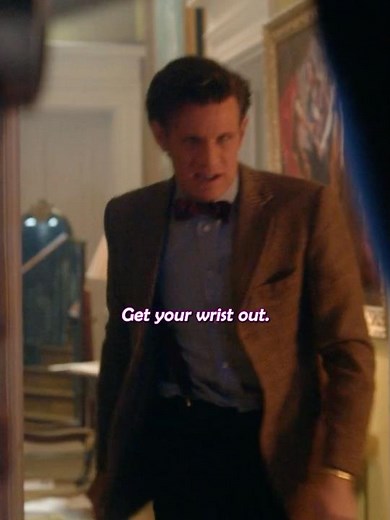 The Doctor realized he would have to part with Amy. #doctorwho