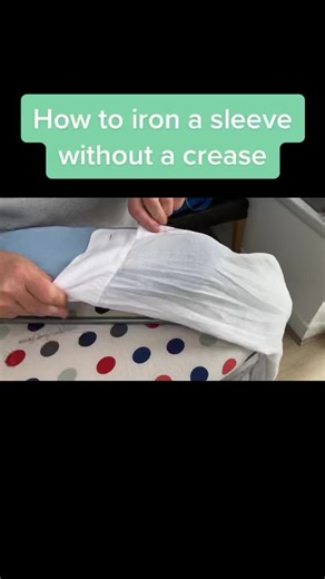 How to Iron a Sleeve Without a Crease | Minky Sleeve Board Tutorial