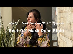 Peel-Off Mask: How to Apply & Remove It Correctly | Esthetician Guide