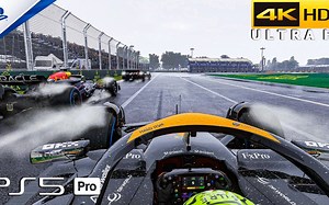 《F1 2024》4K 60帧 HDR 游戏实机演示 | 澳大利亚大奖赛（兰多·诺里斯）| PS5 pro