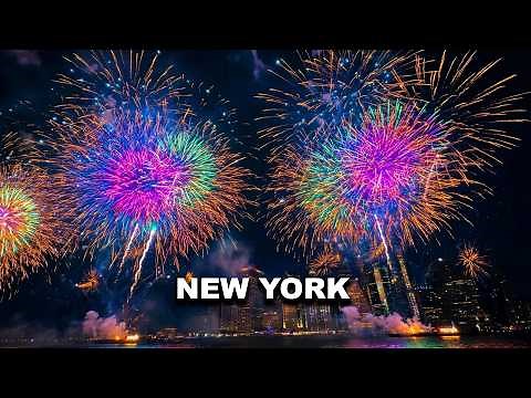 Macy's 4th of July Fireworks 2026 New York City Brooklyn Bridge Park 4K Biggest Fireworks in USA 250