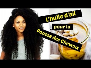 L'huile d'ail pour la pousse des cheveux