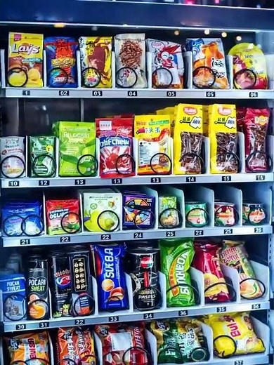 Что внутри вендингового автомата #интересно #vending