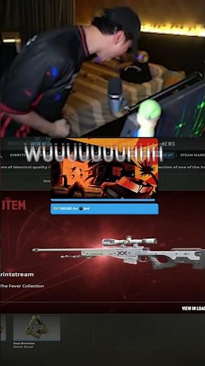 AWP PRINTSTREAM From Trade Up?! #xccurate #cs2 #csgo