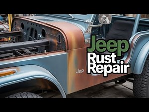 Cutting out the Rust out of the old Jeep CJ5