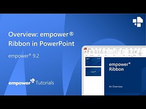 Overview: empower® Ribbon in PowerPoint