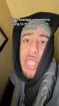 When your dad takes you to the barber to get a haircut 😭 #funny #comedy #meme #memes #relatable
