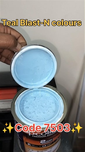 Sky blue code 7503 Asianpaint #apcolite #wooden #colouring #interior #exterior #beautiful #painting