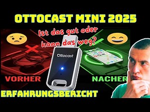 Ottocast Carplay & Android Auto Mini Adapter 2025 - Review - Test - German