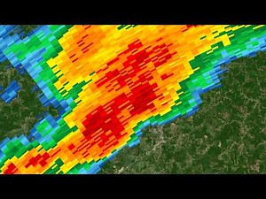 2023 Ripley, Mississippi Supercell Radar Loop