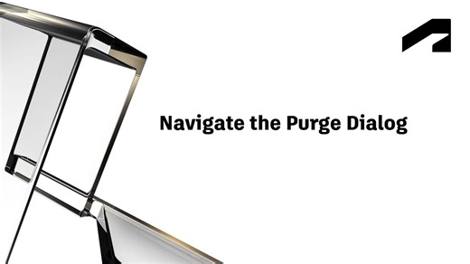 Navigate the Purge dialog | Autodesk