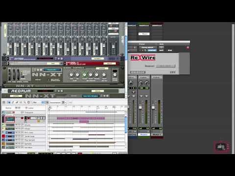 Pro Tools 8 Tutorial - Reason Rewire