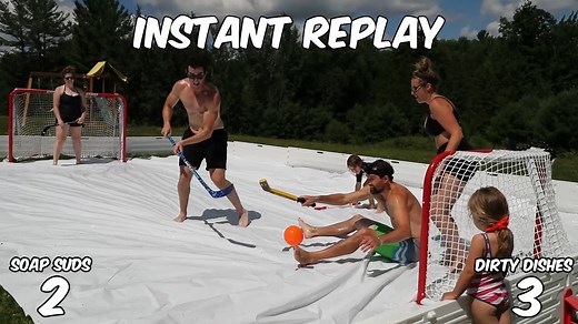 Got an old rink liner? Try this! SOAP HOCKEY! | Coach Jeremy - How To Hockey