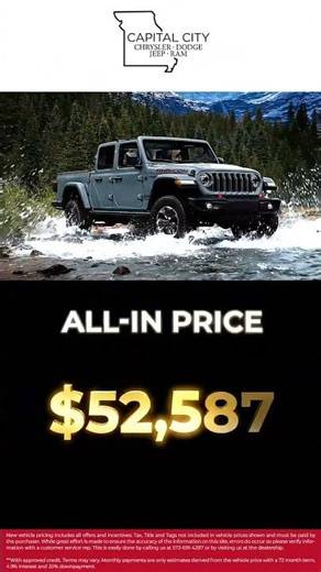 $11,350 Off The 2026 Jeep Gladiator Rubicon X