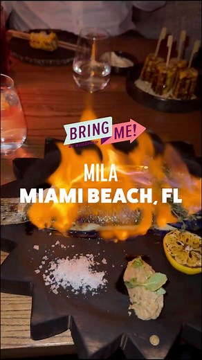 Swale Eats his dining experience at one of the most unique restaurant’s in Miami Beach, MILA Group 😮‍💨 | LOST iN