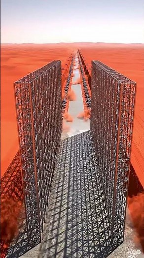 Constructing "The Line" ($1T Mega-Project) 🏗️