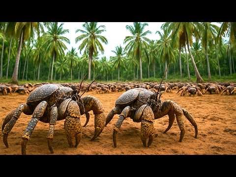 Giant Coconut Crab Farm – How Farmers Make Millions from Coconut Crabs