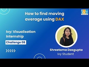 How to Calculate Moving Average using DAX | Calculate Moving Average in Power BI | Challenge- 8