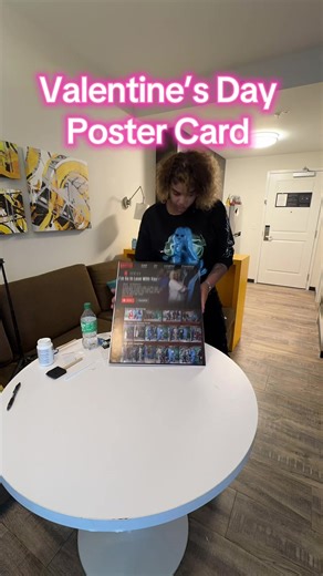 DIY Valentine's Day Poster Card for Your Loved One