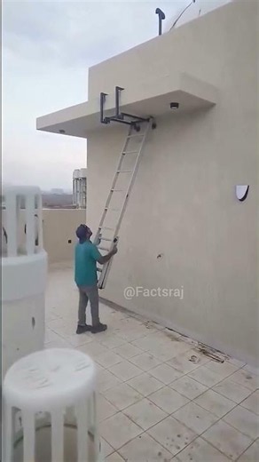 This mechanic built an AI ladder 🪜