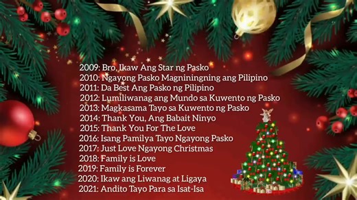 ABS-CBN Christmas Station IDs (2009-2021) �� - NPL Buddy (720p, h264)